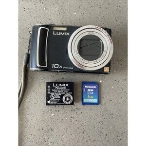 Panasonic Lumix DMC-TZ4 8.1MP Compact Digital Camera  10× Optical Zoom Untested